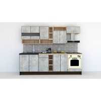 Bucatarie COSSY NEW 260 Wenge / Decor 4298